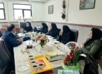 جلسه اداری و هم اندیشی رئیس محترم دانشکده فنی و حرفه ای دختران خرم آباد با مدیر گروهها و رئیس اداره برنامه ریزی آموزشی دانشکده 3