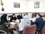 جلسه اداری و هم اندیشی رئیس محترم دانشکده فنی و حرفه ای دختران خرم آباد با مدیر گروهها و رئیس اداره برنامه ریزی آموزشی دانشکده 7