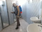 ضدعفونی کردن ساختمان های اداری، سلف سرویس و خوابگاه هاو کلاس های آموزشی پسران و دختران خرم آباد 7