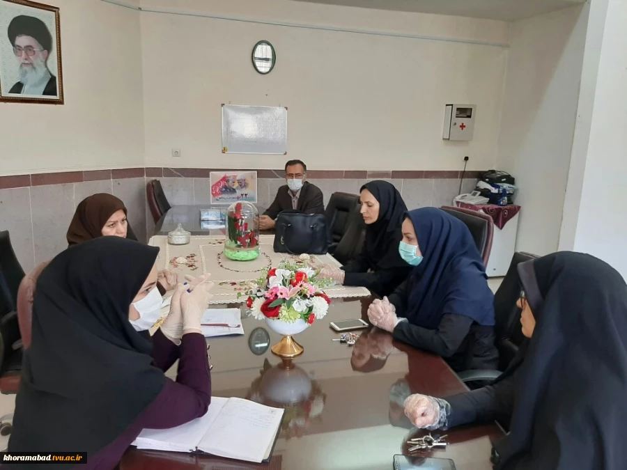 جلسه دور کاری همکاران دانشکده فنی و حرفه ای دختران خرم آباد 2
