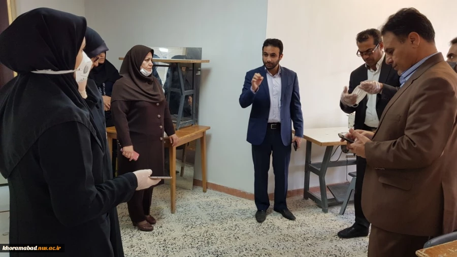 مقدمات عقد قرارداد گروه طراحی دوخت دانشکده فنی دختران با بسیج دانشجویی استان لرستان 4