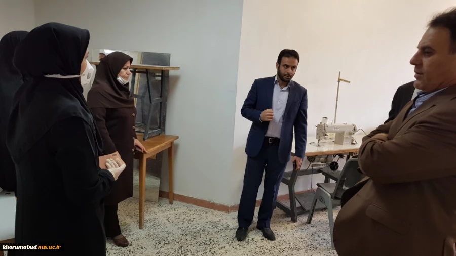 مقدمات عقد قرارداد گروه طراحی دوخت دانشکده فنی دختران با بسیج دانشجویی استان لرستان 7