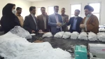 بازدید نماینده ولی فقیه و امام جمعه خرم آباد از کارگاه تولید ماسک 4