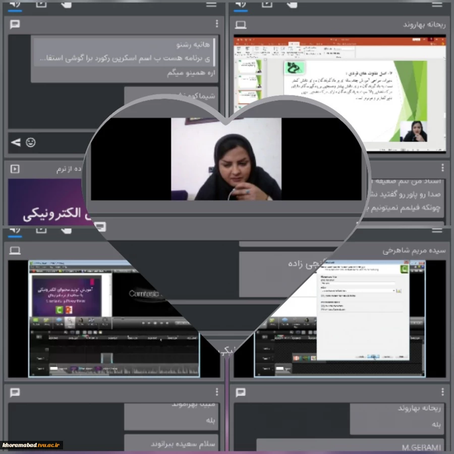 کارگاه اموزشی تولیدمحتوا و کارگاه کار  2
