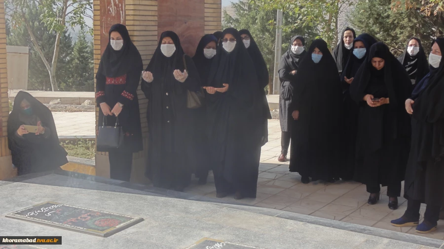 برگزاری مراسم تجلیل از شهدای گمنام گرانقدر به مناسبت آغاز هفته دفاع مقدس به همت امور فرهنگی دختران و پسران خرم آباد 7