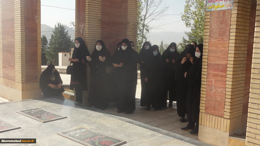 برگزاری مراسم تجلیل از شهدای گمنام گرانقدر به مناسبت آغاز هفته دفاع مقدس به همت امور فرهنگی دختران و پسران خرم آباد 8