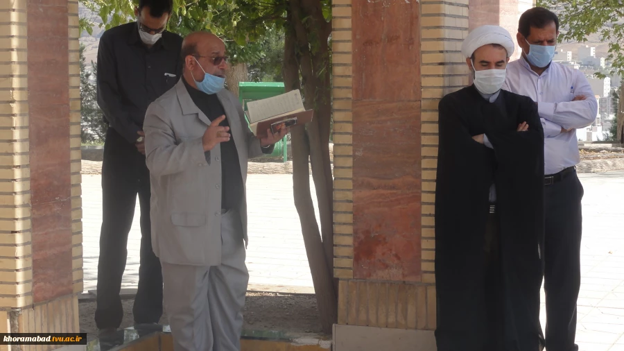 برگزاری مراسم تجلیل از شهدای گمنام گرانقدر به مناسبت آغاز هفته دفاع مقدس به همت امور فرهنگی دختران و پسران خرم آباد 12