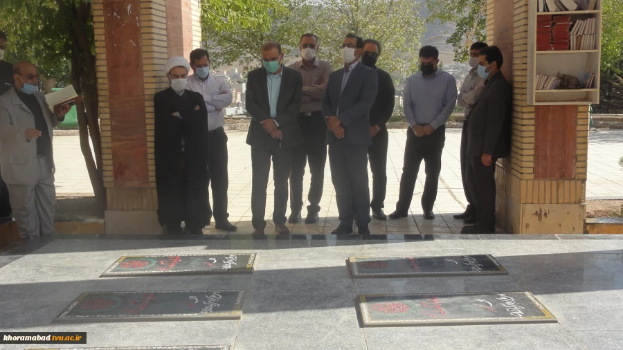 برگزاری مراسم تجلیل از شهدای گمنام گرانقدر به مناسبت آغاز هفته دفاع مقدس به همت امور فرهنگی دختران و پسران خرم آباد 13