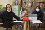 برگزاری اولین جلسه توجیهی مجازی دانشجویان مقطع کاردانی و کارشناسی ورودی مهر ماه 1400- 1399 در دانشکده فنی و حرفه ای دختران خرم آباد  4