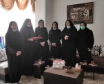 دیدار مسئولان و کارکنان دانشکده فنی وحرفه ای دختران خرم آباد با خانواده شهید سرهنگ جابر بیرانوند 4