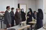 بازدید جناب آقای دکتر صالحی عمران ریاست محترم دانشگاه فنی و حرفه ای کشور از دانشکده فنی و حرفه ای دختران خرم آباد 4