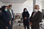 بازدید جناب آقای دکتر صالحی عمران ریاست محترم دانشگاه فنی و حرفه ای کشور از دانشکده فنی و حرفه ای دختران خرم آباد 6