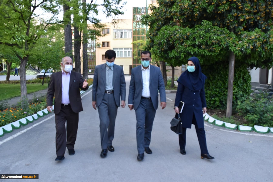 بازدید جناب آقای دکتر صالحی عمران ریاست محترم دانشگاه فنی و حرفه ای کشور از دانشکده فنی و حرفه ای دختران خرم آباد 10