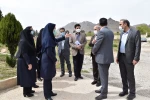 بازدید جناب آقای دکتر صالحی عمران ریاست محترم دانشگاه فنی و حرفه ای کشور از دانشکده فنی و حرفه ای دختران خرم آباد 13