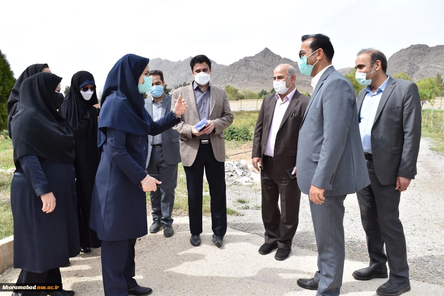 بازدید جناب آقای دکتر صالحی عمران ریاست محترم دانشگاه فنی و حرفه ای کشور از دانشکده فنی و حرفه ای دختران خرم آباد 14