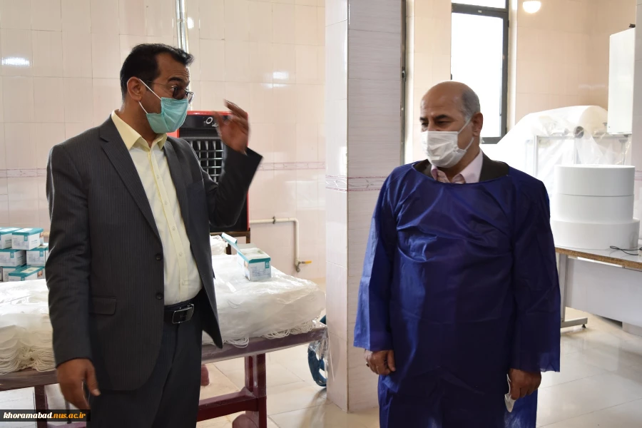 بازدید جناب آقای دکتر صالحی عمران ریاست محترم دانشگاه فنی و حرفه ای کشور از دانشکده فنی و حرفه ای دختران خرم آباد 16