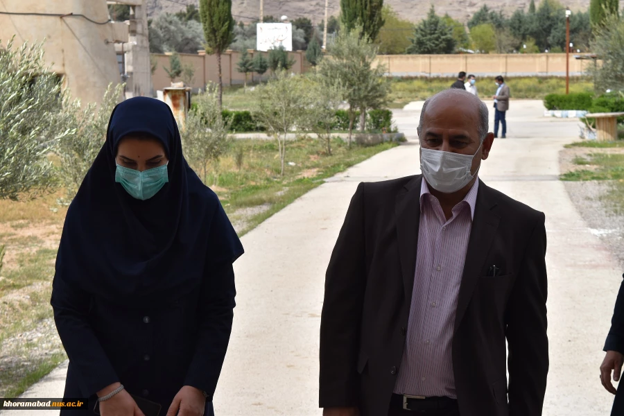 بازدید جناب آقای دکتر صالحی عمران ریاست محترم دانشگاه فنی و حرفه ای کشور از دانشکده فنی و حرفه ای دختران خرم آباد 18