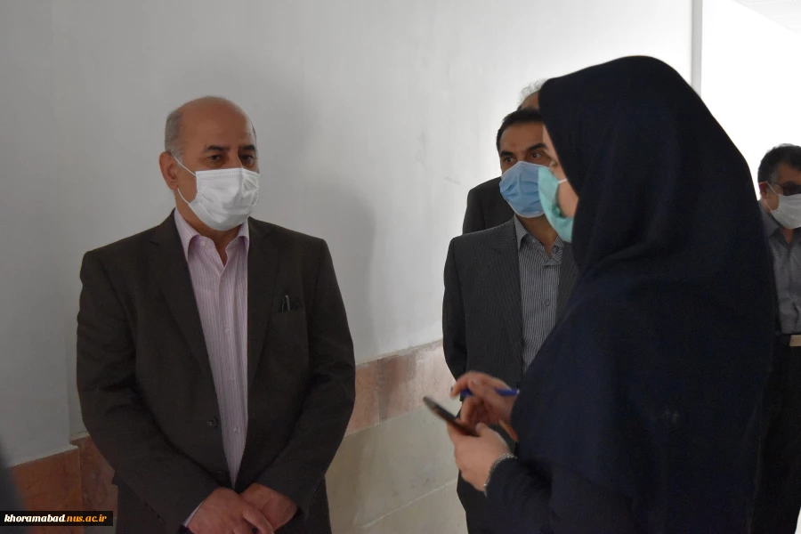 بازدید جناب آقای دکتر صالحی عمران ریاست محترم دانشگاه فنی و حرفه ای کشور از دانشکده فنی و حرفه ای دختران خرم آباد 20