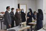 بازدید جناب آقای دکتر صالحی عمران ریاست محترم دانشگاه فنی و حرفه ای کشور از دانشکده فنی و حرفه ای دختران خرم آباد 21