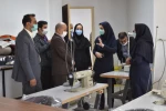 بازدید جناب آقای دکتر صالحی عمران ریاست محترم دانشگاه فنی و حرفه ای کشور از دانشکده فنی و حرفه ای دختران خرم آباد 30