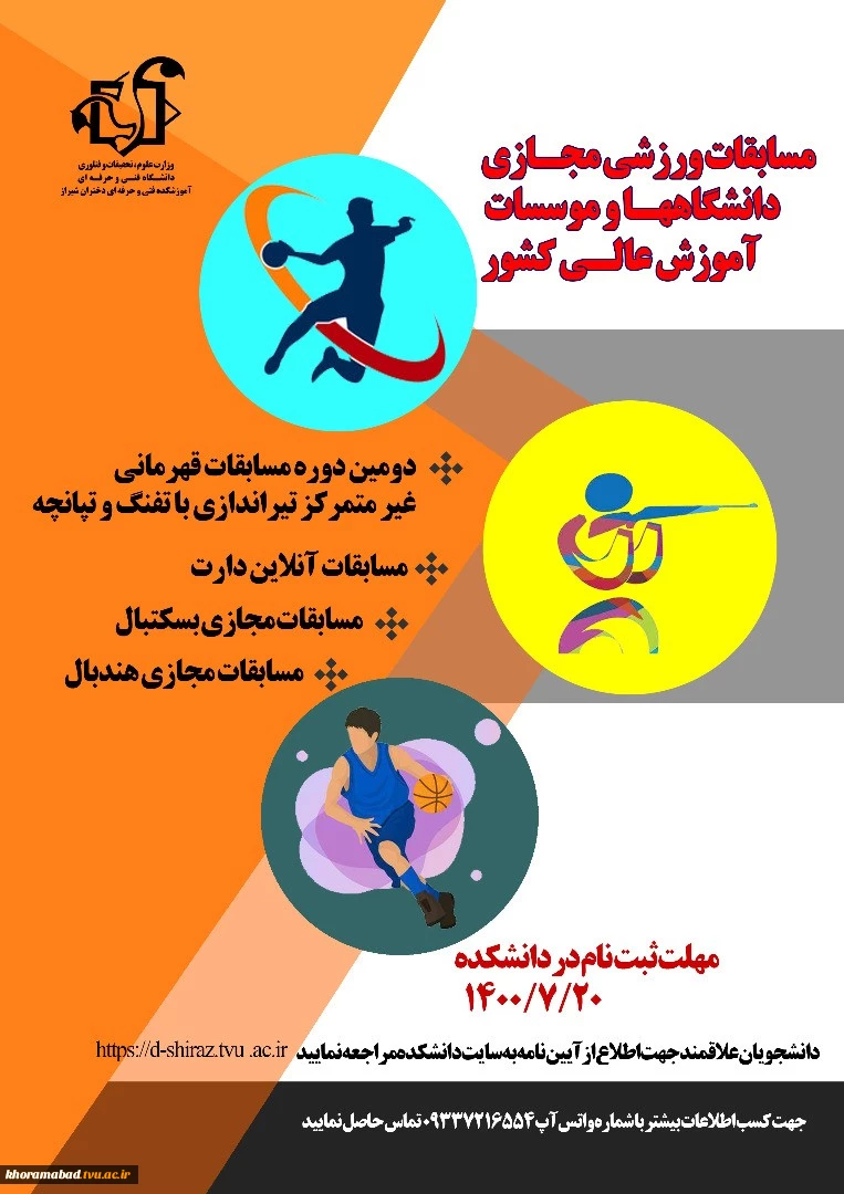 مسابقات قهرمانی مهارت های فردی بسکتبال دانشگاههای کشور
 2