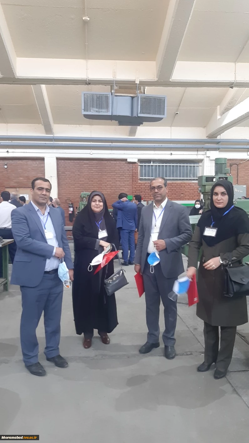سومین جلسه بازدید روسای دانشکده های فنی و حرفه ای از کارگاه ها و آزمایشگاه و طرح های برند ملی در دانشکده فنی انقلاب اسلامی 2
