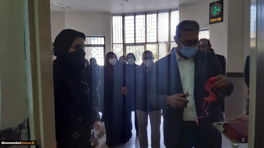 افتتاحیه اتاق سرور واینترنت دانشکده فنی دختران خرم آباد 2