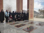 بازدید کارکنان دانشکده فنی دختران خرم آباد از تپه شهدای گمنام  3