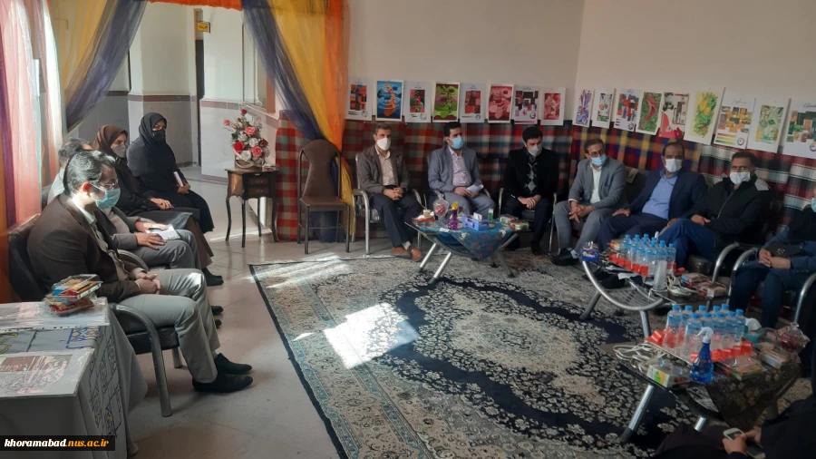 به مناسبت فرا رسیدن دهه مبارکه فجر اولینجشنواره دستاوردهای دانشگاه فنی وحرفه ای دختران خرم آبادافتتاح گردید. 2