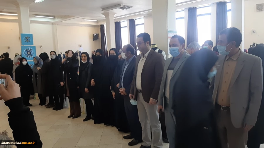 به مناسبت فرا رسیدن دهه مبارکه فجر اولینجشنواره دستاوردهای دانشگاه فنی وحرفه ای دختران خرم آبادافتتاح گردید. 7