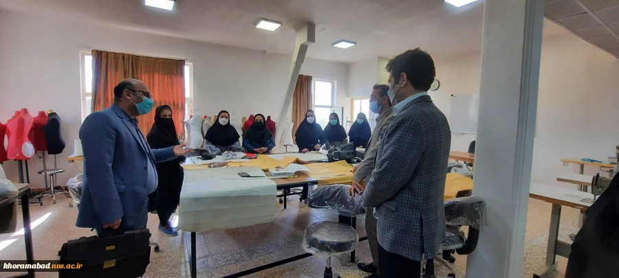 گزارشی ازبازدید معاون مدیر کل امور دانشجویی دانشگاه فنی و حرفه ای کشور از آموزشکده های واحد لرستان 4