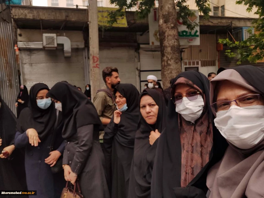الـقـدس ُ لـنـا والحق لنا النصر لنا نحن الغالبون 

حضور دانشجویان، اساتید و کارکنان  دانشگاه فنی و حرفه ای دانشکده های پسران و دختران خرم آباد در راهپیمایی روز جهانی قدس 

۱۳:۴۷ 2