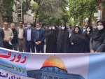 الـقـدس ُ لـنـا والحق لنا النصر لنا نحن الغالبون 

حضور دانشجویان، اساتید و کارکنان  دانشگاه فنی و حرفه ای دانشکده های پسران و دختران خرم آباد در راهپیمایی روز جهانی قدس 

۱۳:۴۷ 2