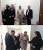 بازدید اقای مهندس شبستانی مدیر کل محترم نظارت و ارزیابی و مشاور ریاست دانشگاه فنی و حرفه ای  از دانشکده فنی دختران خرم آباد 2
