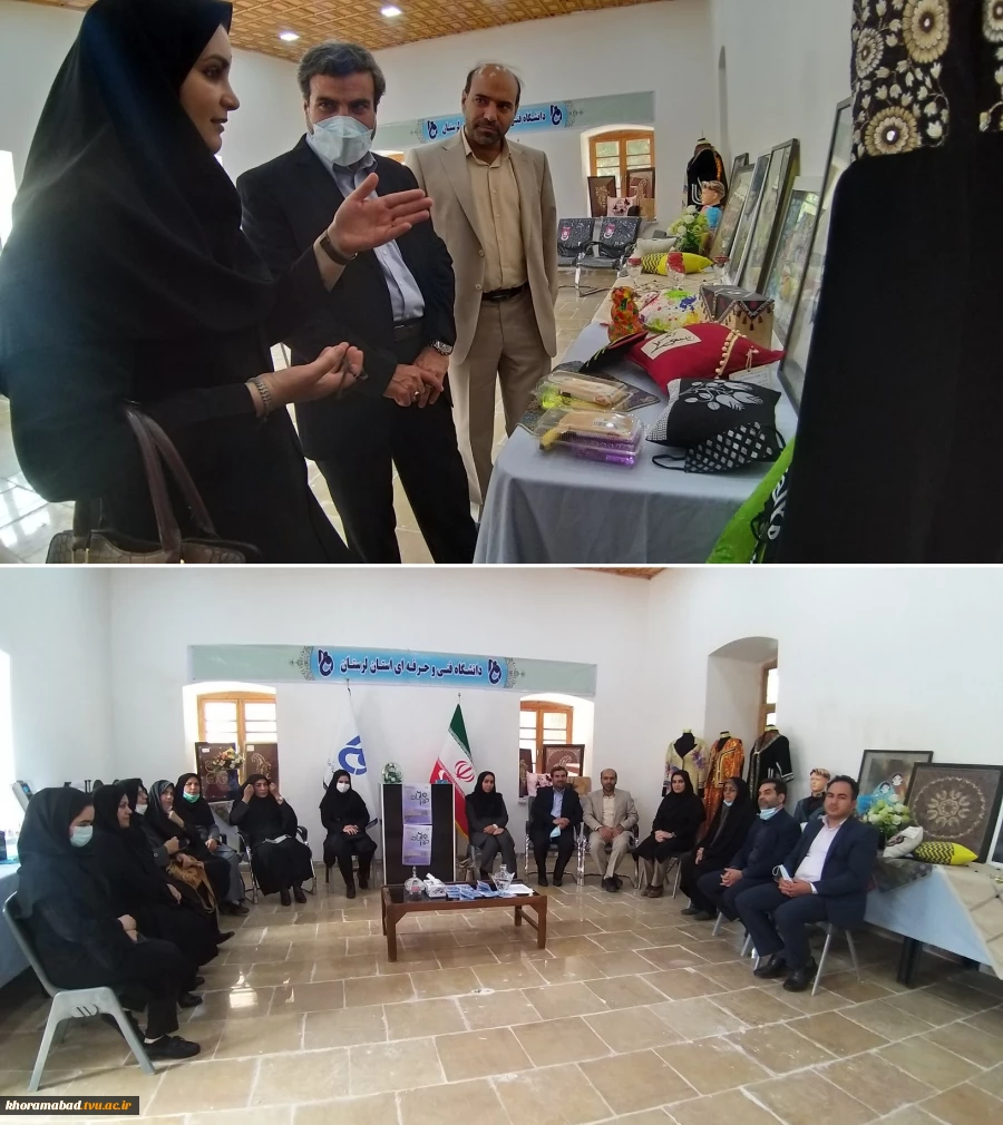 بازدید جناب اقای مهندس شبستانی ازنمایشگاه  فرهنگی اقوام  2