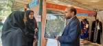 بازدید ریاست استان و خانم زارعیان از نمایشگاه توانمندی بانوان لرستانی 2