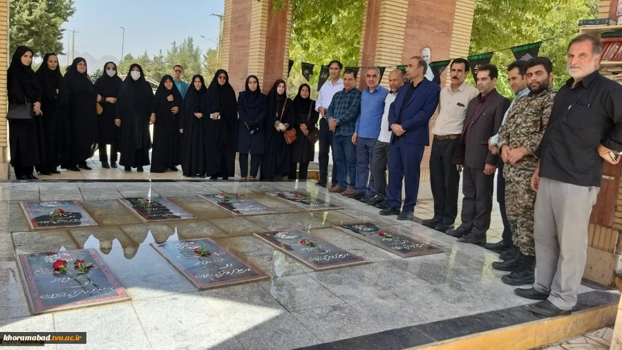 مراسم غبار رویی مزار شهدا  4