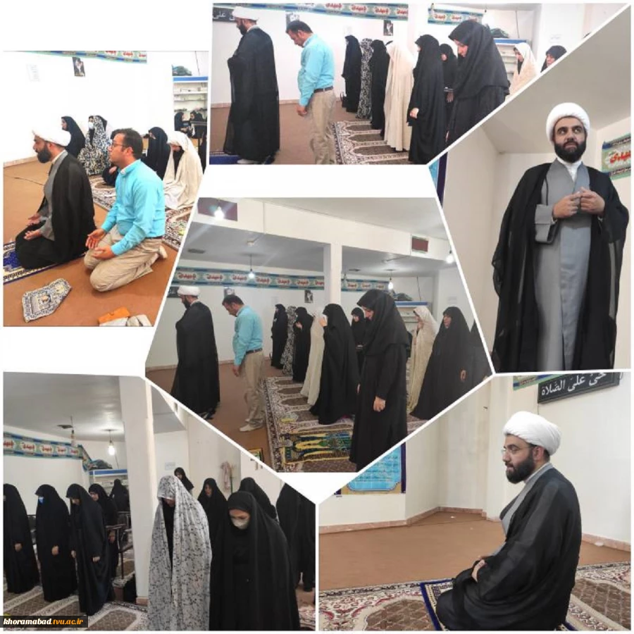 برگزاری نماز جماعت در دانشگاه 2