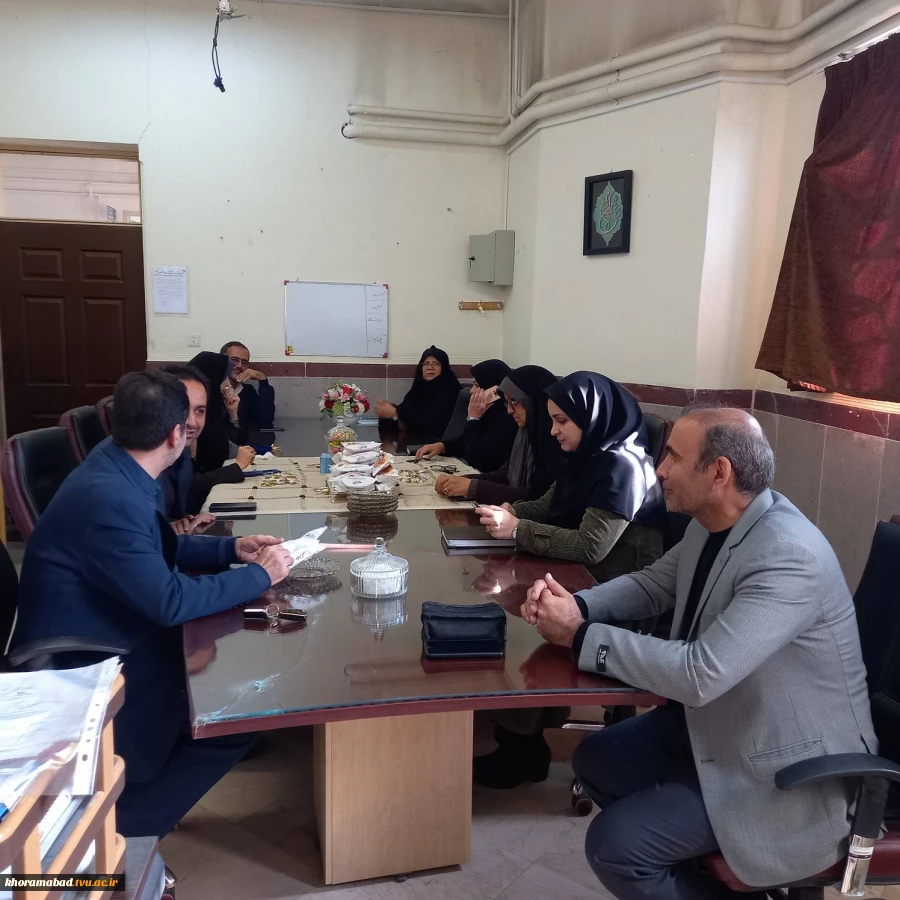 برگزاری جلسه میزبانی شهید گمنام ،دانشگاه فنی و حرفه ای استان لرستان  2