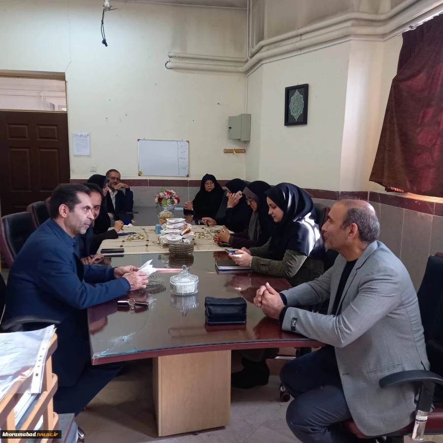 برگزاری جلسه میزبانی شهید گمنام ،دانشگاه فنی و حرفه ای استان لرستان  3