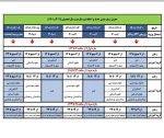 جدول زمانبندی حذف و اضافه نیمسال دوم سالتحصیلی 1402-1401 2