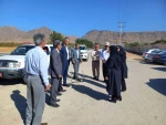 بازدید و بررسی وضعیت جلوی دانشکده فنی حرفه ای دختران خرم آباد 2