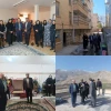 بازدید معاونت محترم امور دانشجویی و فرهنگی کشور به همراه مسئولین استانی و دانشکده از خوابگاه دختران خرم آباد 2