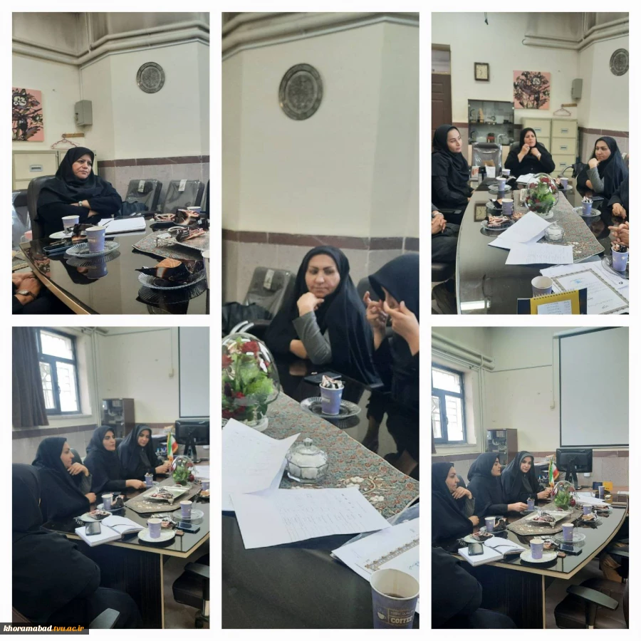 برگزاری جلسه شورای آموزشی در خصوص ظرفیت پذیرش سال 1404-1403 2