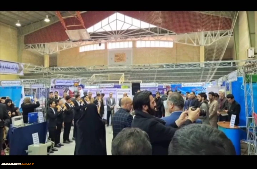 حضور دانشگاه ملی مهارت استان لرستان در بیست و پنجمین نمایشگاه دستاوردهای پژوهش، فناوری و فن بازار در دانشگاه لرستان 5