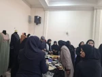برپایی نمایشگاه عفاف و حجاب دانشکده ملی مهارت دختران خرم‌آباد  3