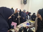 برپایی نمایشگاه عفاف و حجاب دانشکده ملی مهارت دختران خرم‌آباد  5