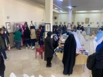 استقبال پرشور دانش‌آموزان از نمایشگاه دستاوردهای مد و لباس دانشگاه ملی مهارت خرم‌آباد  3