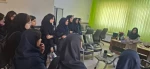 ازدید دانش آموزان و مسئولین رشته گرافیک هنرستان حدیث از دانشکده به مناسبت هفته مشاغل 3