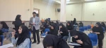 بازدید ریاست و حراست دانشگاه ملی مهارت استان لرستان از حوزه امتحانات پایان ترم دانشکده ملی مهارت دختران خرم آباد 2